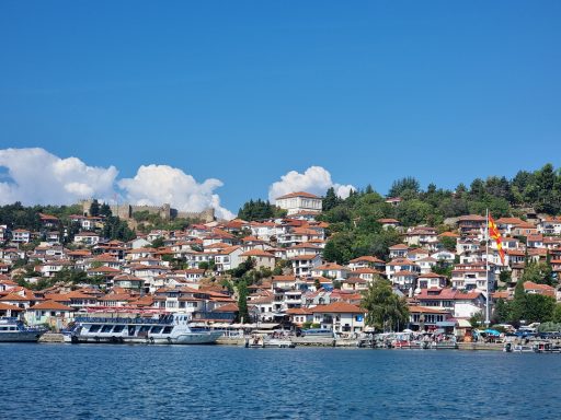 Blick auf Ohrid